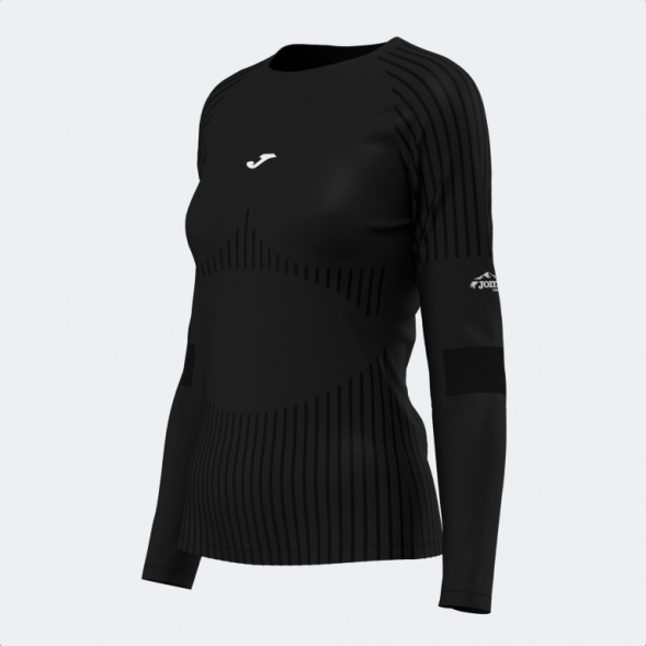 CAMISETA MANGA LARGA EXPLORER NEGRO