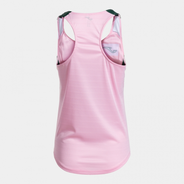 CAMISETA SIN MANGAS MONTREAL ROSA VERDE