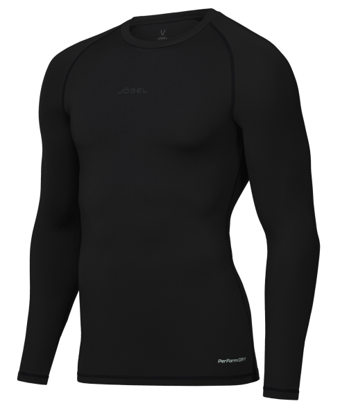Футболка компрессионная с длинным рукавом JOGEL PerFormDRY Baselayer Tee LS 2, черный