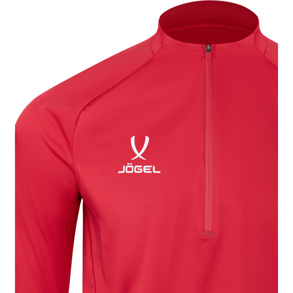 Джемпер ветрозащитный JÖGEL PREMIER PerFormPROOF 1/4 Zip Wind Top, красный