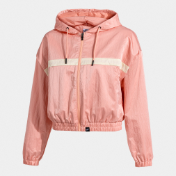 CHAQUETA CON CAPUCHA MIMETIC NARANJA