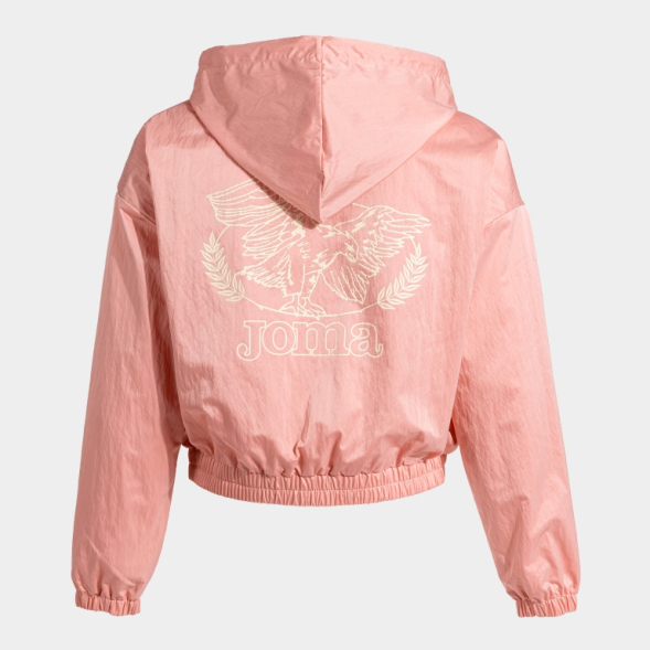 CHAQUETA CON CAPUCHA MIMETIC NARANJA