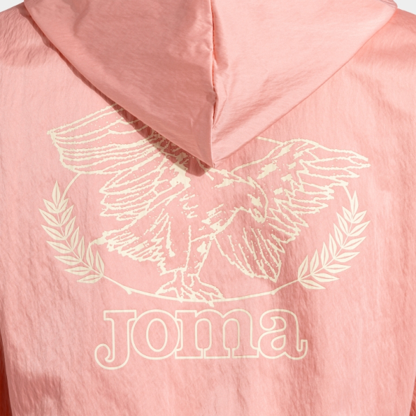 CHAQUETA CON CAPUCHA MIMETIC NARANJA