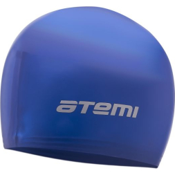 Шапочка для плавания Atemi детская, тонкий силикон, син., TC302