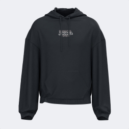 SUDADERA CON CAPUCHA MIMETIC NEGRO