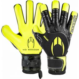 Вратарские перчатки HO SOCCER AERIAL NG GALAXY LIME Черно-желтый