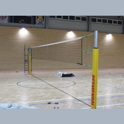 ВОЛЕЙБОЛЬНАЯ СЕТКА - НИТЬ 2,5 ММ ЯЧЕЙКА 100Х100 ММ, ВЕРХ 5 СМ