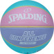 Мяч баск  SPALDING All Conference р 6, 77065z, композит, голубо-розовый