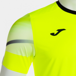 CAMISETA MANGA CORTA ELITE XI AMARILLO FLUOR NEGRO