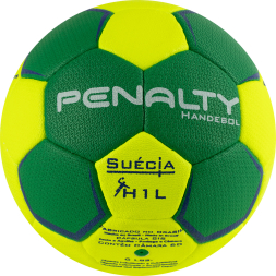 СЦ*Мяч ганд. PENALTY HANDEBOL SUECIA H1L ULTRA GRIP INFANTIL, 5115622600-U, р.1,PU,рч.с,жел-зел