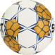 Мяч ганд. SELECT Ultimate Replica v24, 1671854990, р.2 (Junior), EHF Appr, ПУ, руч.сш, золотисто-бел