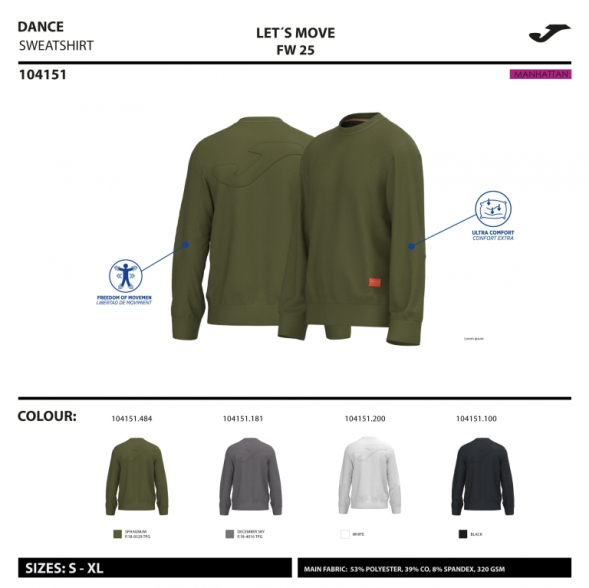 SUDADERA STEP VERDE