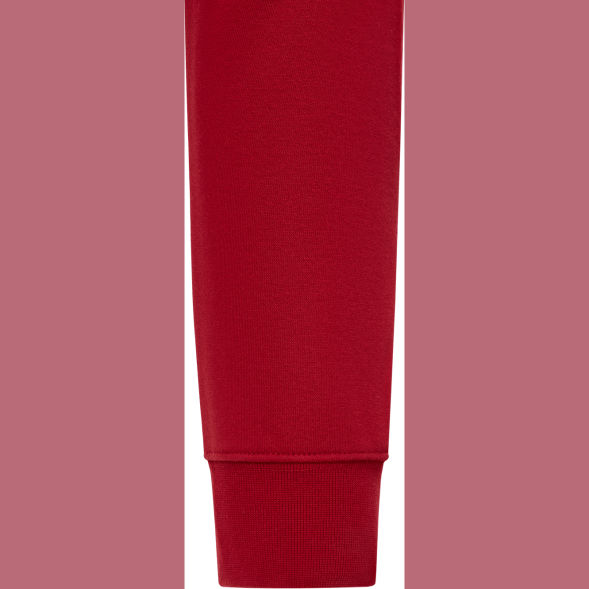 Худи JÖGEL ESSENTIAL Fleece Zip Hoodie, темно-красный