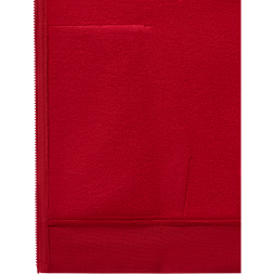 Худи JÖGEL ESSENTIAL Fleece Zip Hoodie, темно-красный