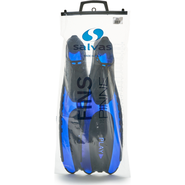 Ласты для плавания SALVAS Play Fin BA12836BBSTS, размер 36-37, синие