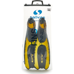 Ласты для плавания SALVAS Play Fin BA12836BBSTS, размер 36-37, синие