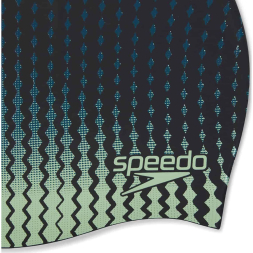 Шапочка для плавания SPEEDO Slogan Print Cap 8-0838514614, силикон