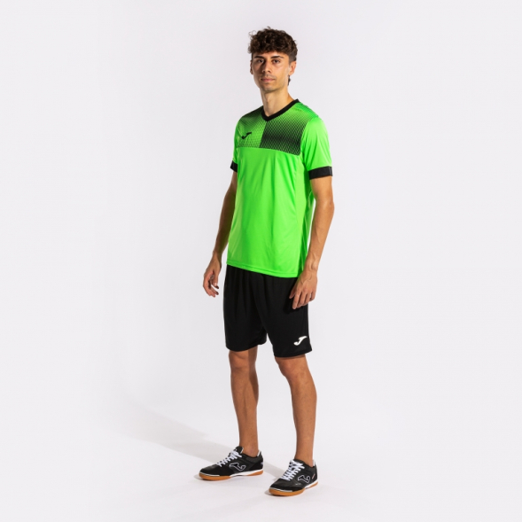 Игровая футболка JOMA ECO SUPERNOVA VERDE FLUOR NEGRO