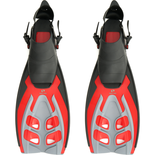 Ласты для плавания SALVAS Tonic Dive, BA190LXBBSTS, размер L/XL, синие