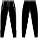 Брюки тренировочные детские ATEMI, цв.черный, арт.APNT-001JSS23-BLK (128)