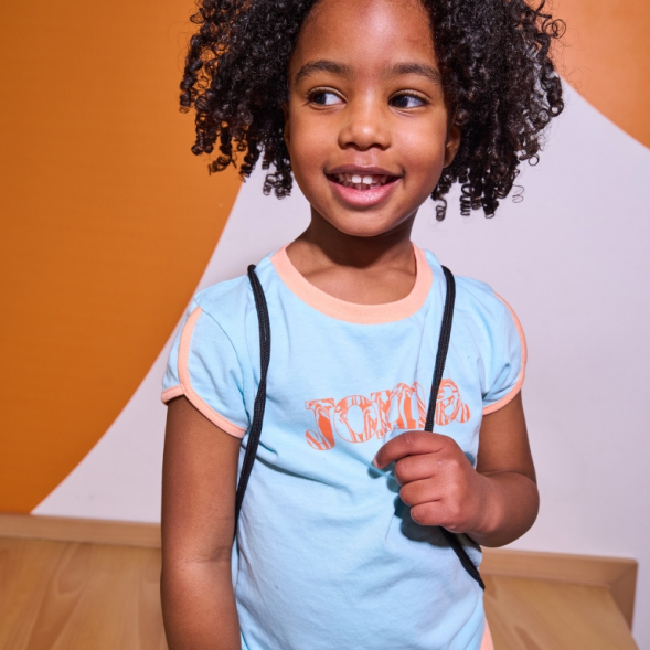 SET KIDS CAMP NARANJA AZUL