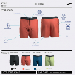 SHORT R-CITY ICONIC NEGRO