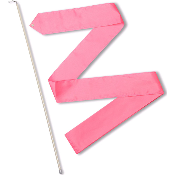 Лента гимнастическая с палочкой 56см, СЕ6-CB, длина 6м, васильковый