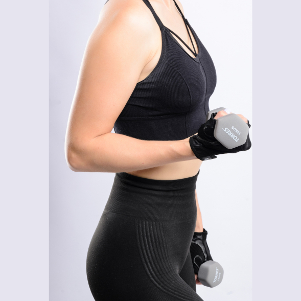 Гантель TORRES PL550105, вес 0.5 кг, 1 шт