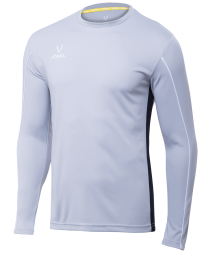 Футболка вратарская JOGEL CAMP GK Padded LS, серый/черный/белый, детский