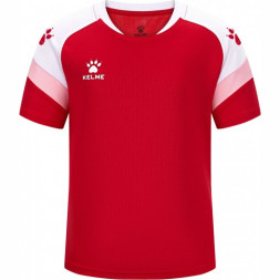 Футболка KELME ДЕТСКАЯ Красно-белый (610)