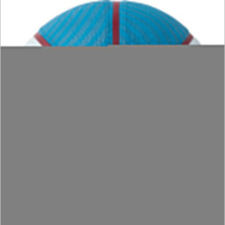 Мяч баск TORRES Block, B023167, р 7, резина, нейлон корд, бут камера, светл-серо-сине-оранжевый