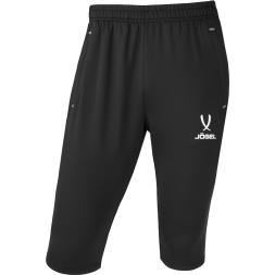Брюки тренировочные с карманами JÖGEL PREMIER PerFormDRY 3/4 Training Pants, черный