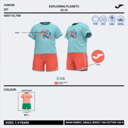 SET KIDS CAMP AZUL CORAL