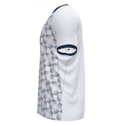 Футболка игровая JOMA с коротким рукавом SUPERNOVA III Белый-темно синий