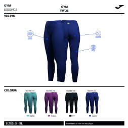 MALLAS LARGAS CORE VIOLETA