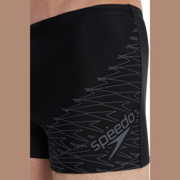 Плавки SPEEDO Eco Medley Logo Swim boxer, 8-1135415452, р 30 российский размер 46,  полиамид, полиэст, элас, черный