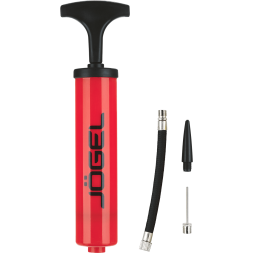 Насос JÖGEL JA-102 ND, 20 см, гибкий шланг, игла, насадка для фитбола
