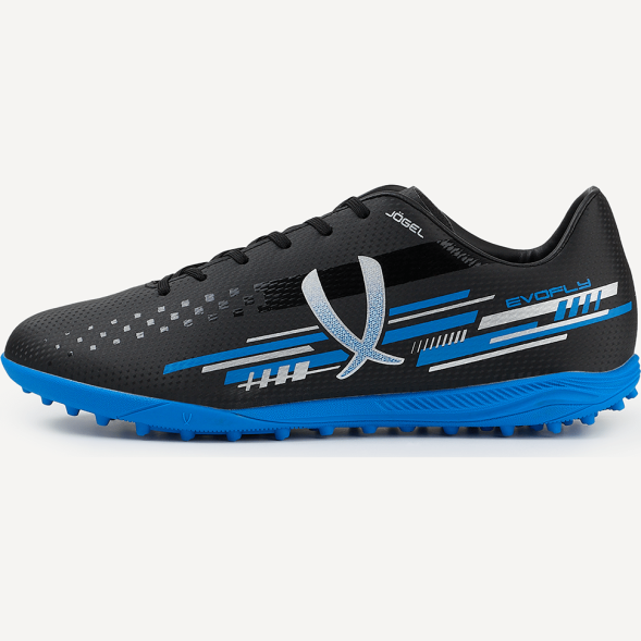 Бутсы многошиповые JÖGEL Evofly TF Talant Black/blue