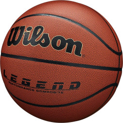 Мяч баск. WILSON Legend Comp, WTB0915XB, р.5, синт.кожа (композит), бутил. камера, коричневый