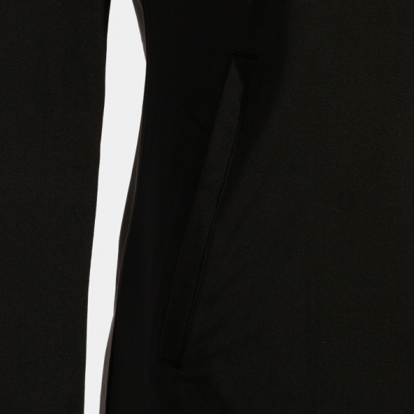 CHAQUETA CON CAPUCHA SCULPTURE II NEGRO