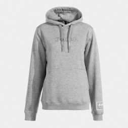 SUDADERA CON CAPUCHA URBAN STREET GRIS MELANGE