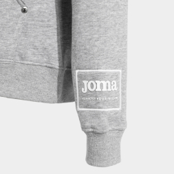 SUDADERA CON CAPUCHA URBAN STREET GRIS MELANGE