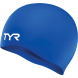 Шапочка для плавания TYR Wrinkle Free Silicone Cap, LCS-100, белый