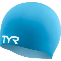 Шапочка для плавания TYR Wrinkle Free Silicone Cap, LCS-100, белый