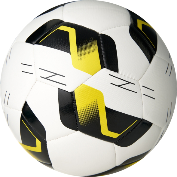 Мяч футб. VISION Striker, F325034, р.4,32 пан.,гл.TPU,2подкл. слой, маш. сш., бело-черно-желт