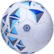 Мяч футбольный ATEMI CRYSTAL JUNIOR, PVC, бел/син/гол, размер 5, 7-10лет, р/ш, окруж 68-70