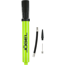 Насос двойного действия JÖGEL JA-104 ND, 25 см, гибкий шланг, игла, насадка для фитбола