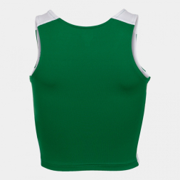 Топ RECORD II Зеленый-белый