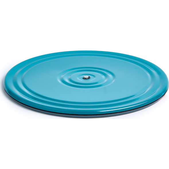 Диск здоровья многоцветный металлический, диаметр 28 см, мультиколор