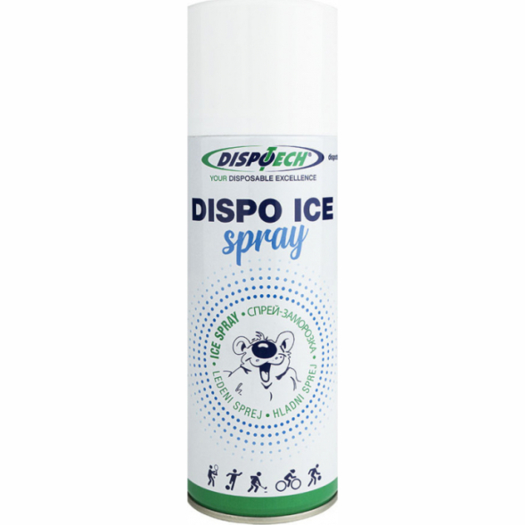 Спрей-заморозка Dispo Ice Spray, охлаждающий и обезболивающий, 400 мл